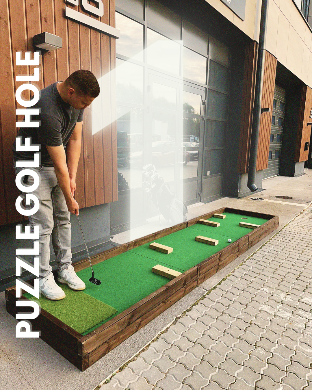 1 BEDRĪTES MINI GOLF SPĒLE SĀKOT NO